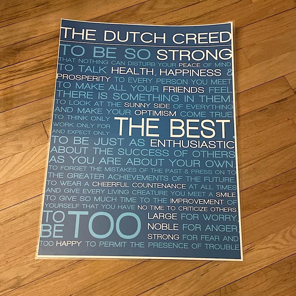 Dutch Bros Creed Poster